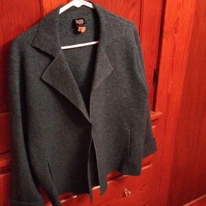 Eileen Fisher  wool boil jacket